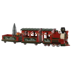 Adorno Navideño Home ESPRIT Rojo Verde Tren 97 x 16 x 26,5 cm de Home ESPRIT, Navidad - Ref: S3058649, Precio: 87,56 €, Descu...