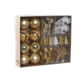 Boules de Noël Home ESPRIT Doré Polyéthylène 28 x 6 x 24 cm (55 Pièces) de Home ESPRIT, Noël - Réf : S3058668, Prix : 17,92 €...