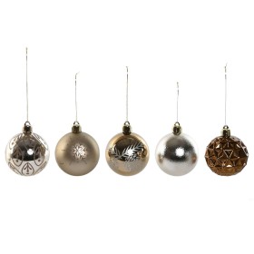 Boules de Noël Home ESPRIT Bronze Polyéthylène 16 x 16 x 26 cm (25 Pièces) de Home ESPRIT, Noël - Réf : S3058674, Prix : 12,1...