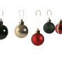 Boules de Noël Home ESPRIT Rouge Vert Polyéthylène 27 x 4 x 26 cm (20 Pièces) de Home ESPRIT, Noël - Réf : S3058675, Prix : 5...