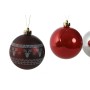 Bolas de Navidad Home ESPRIT Rojo Plateado Polietileno 21,5 x 21,5 x 22,5 cm (15 Piezas) | Tienda24 - Global Online Shop Tienda24.eu