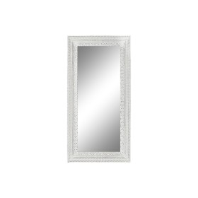 Espelho de parede Branco Cristal eikenhout DMF 50,4 x 7 x 25,4 cm | Tienda24 - Global Online Shop Tienda24.eu