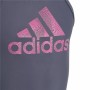 Swimsuit for Girls Adidas Big Logo Blue | Tienda24 Tienda24.eu