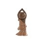 Decorative Figure Home ESPRIT Orange Coral Lime Resin Monk Oriental 11,5 x 5,5 x 14,5 cm (3 Units) by Home ESPRIT, Ornaments ...