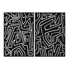 Pintura DKD Home Decor 120 x 2,8 x 60 cm Abstrato Loft (2 Unidades) | Tienda24 - Global Online Shop Tienda24.eu