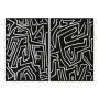 Pintura Home ESPRIT Branco Preto Moderno 83 x 4 x 123 cm (2 Unidades) | Tienda24 - Global Online Shop Tienda24.eu