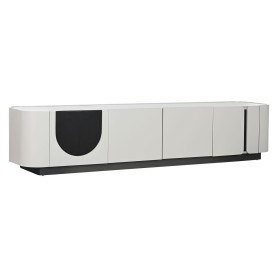 TV furniture Home ESPRIT White Black Beige 200 x 40 x 42 cm by Home ESPRIT, TV tables and stands - Ref: S3058765, Price: 774,...