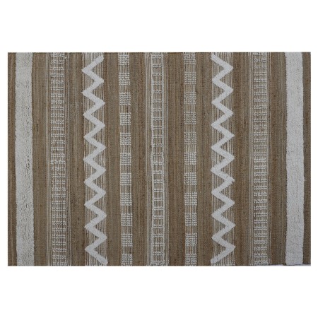 Tappeto Home ESPRIT Bianco Marrone Boho 75 x 175 x 1 cm | Tienda24 - Global Online Shop Tienda24.eu