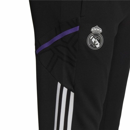 Calças de Treino de Futebol para Adultos Real Madrid C.F. Condivo 22 Preto Homem | Tienda24 Tienda24.eu