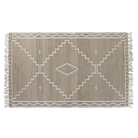 Tapete Home ESPRIT Branco Natural Boho 160 x 230 x 1 cm de Home ESPRIT, Tapetes - Ref: S3058817, Preço: 183,41 €, Desconto: %