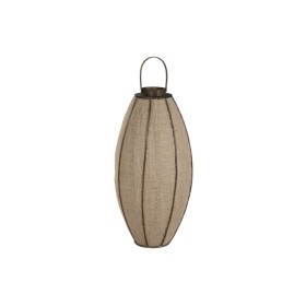 Castiçais Home ESPRIT Natural Juta Bambu 29,5 x 29,5 x 46 cm | Tienda24 - Global Online Shop Tienda24.eu