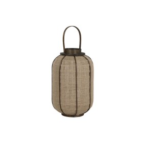 Candleholder Home ESPRIT Natural Jute Bamboo 29,5 x 29,5 x 46 cm by Home ESPRIT, Candelabras and candle holders - Ref: S30588...