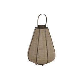 Candleholder Home ESPRIT Natural Jute Bamboo 41,5 x 41,5 x 57 cm by Home ESPRIT, Candelabras and candle holders - Ref: S30588...