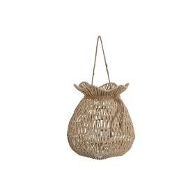 Candleholder Home ESPRIT Natural Metal Rope 21 x 21 x 30 cm by Home ESPRIT, Candelabras and candle holders - Ref: S3058862, P...