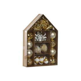 Bolas de Natal Home ESPRIT Dourado PVC 24 x 6 x 35 cm de Home ESPRIT, Natal - Ref: S3058871, Preço: 9,56 €, Desconto: %