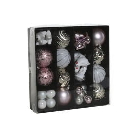 Bolas de Natal Home ESPRIT Cor de Rosa PVC 25 x 6 x 25 cm de Home ESPRIT, Natal - Ref: S3058873, Preço: 8,54 €, Desconto: %