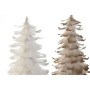 Albero di Natale Home ESPRIT Bianco Dorato Cartone Piuma 22 x 22 x 46 cm (2 Unità) | Tienda24 - Global Online Shop Tienda24.eu