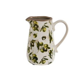 Pichet Home ESPRIT Blanc Marron Vert Grès Shabby Chic Olive de Home ESPRIT, Pichets et carafes - Réf : S3058889, Prix : 9,95 ...