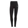 Sport leggings for Women Adidas Originals 3 Stripes Black | Tienda24 Tienda24.eu