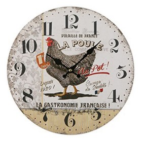 Reloj de Pared Versa Gallina Plástico (5 x 28 x 28 cm) de Versa, Relojes de pared - Ref: S3400272, Precio: 6,90 €, Descuento: %