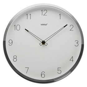 Wall Clock Aluminium (4,3 x 30 x 30 cm) by Versa, Wall Clocks - Ref: S3400372, Price: 18,53 €, Discount: %