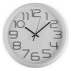 Wall Clock Versa Plastic (4,5 x 30 x 30 cm) by Versa, Wall Clocks - Ref: S3402643, Price: 10,36 €, Discount: %