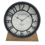 Orologio da Tavolo Versa Nero Legno MDF (20 x 20 x 6 cm) (Ø 20 cm) | Tienda24 - Global Online Shop Tienda24.eu