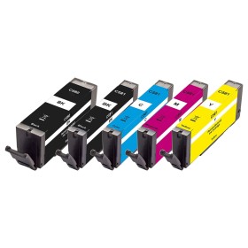 Compatible Ink Cartridge Peach PI100-356 (5 Units) by Peach, Printer toners and inks - Ref: M0200933, Price: 53,49 €, Discoun...