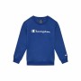 Jungen Sweater mit Kapuze Champion Crewneck Blau Weiß | Tienda24 Tienda24.eu