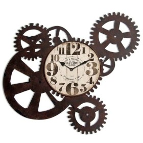 Horloge Murale Versa Métal (4,3 x 51,7 x 54 cm) de Versa, Pendules murales - Réf : S3405355, Prix : 24,81 €, Remise : %