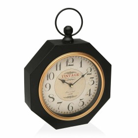 Wall Clock Versa bLACK Metal (28 x 8 x 40 cm) by Versa, Wall Clocks - Ref: S3408848, Price: 20,39 €, Discount: %