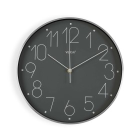 Wall Clock Versa Alumin G Grey Aluminium 4,4 x 25,8 x 25,8 cm by Versa, Wall Clocks - Ref: S3409349, Price: 17,67 €, Discount: %