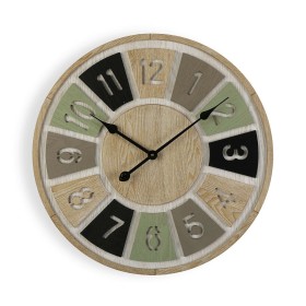 Horloge Murale Versa Bois MDF Bois MDF/Verre (4,5 x 60 x 60 cm) de Versa, Pendules murales - Réf : S3409420, Prix : 69,62 €, ...