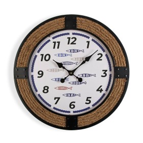 Reloj de Pared Versa Peces 2 x 60 x 60 cm Metal de Versa, Relojes de pared - Ref: S3410076, Precio: 46,32 €, Descuento: %