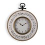 Wall Clock Versa Sheets Metal MDF Wood 50 x 6,5 x 40 cm | Tienda24 - Global Online Shop Tienda24.eu