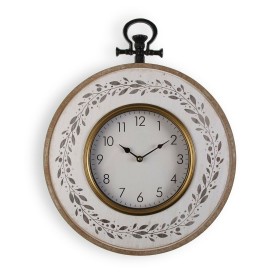 Horloge Murale Versa Volets Métal Bois MDF 50 x 6,5 x 40 cm de Versa, Pendules murales - Réf : S3410711, Prix : 32,67 €, Remi...