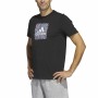 Men’s Short Sleeve T-Shirt Adidas Sport Optimist (XS) | Tienda24 Tienda24.eu