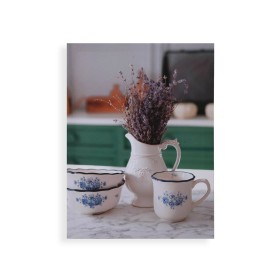 Canvas Versa Lavendar 1,5 x 40 x 30 cm by Versa, Prints on Canvas - Ref: S3412365, Price: 5,81 €, Discount: %