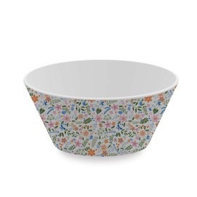 Salad Bowl Versa Polyethylene RPET Ø 10,9 cm Flowers by Versa, Bowls and large cups - Ref: S3412451, Price: 6,10 €, Discount: %