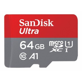 Cartão de Memória Micro SD com Adaptador SanDisk SDSQUA4-064G-GN6TA 64 GB de SanDisk, Cartões de memória - Ref: M0200975, Pre...