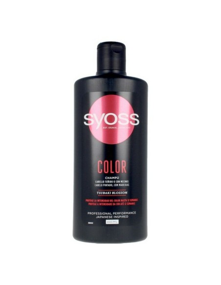 Champú para Cabello Teñido Color Tech Syoss (440 ml) | Tienda24 Tienda24.eu