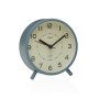 Horloge de table Versa Zeal Bleu Plastique 5,4 x 11,8 x 11 cm | Tienda24 - Global Online Shop Tienda24.eu