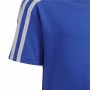 Ensemble de Sport pour Enfants Adidas 3 Stripes Bleu | Tienda24 Tienda24.eu