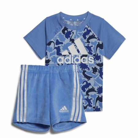 Baby-Sportset Adidas Bunt Tarnfarbe Dinosaurier | Tienda24 Tienda24.eu