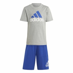 Conjunto Desportivo para Crianças Adidas Essentials Logo Cor de Rosa | Tienda24 Tienda24.eu