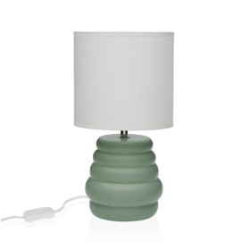 Desk lamp Versa Green Ceramic 40 W 17 x 32,2 cm by Versa, Bedside and Table Lamps - Ref: S3412967, Price: 17,67 €, Discount: %