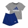 Conjunto Deportivo para Bebé Adidas Essentials Organic Gris | Tienda24 Tienda24.eu