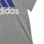 Conjunto de Desporto para Bebé Adidas Essentials Organic Cinzento | Tienda24 Tienda24.eu