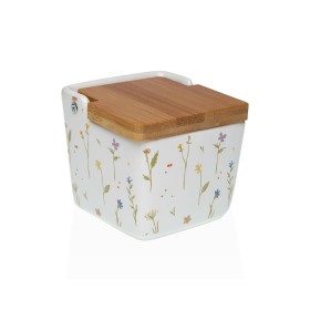 Portasale con Coperchio DKD Home Decor Naturale Bambù 10 x 13 x 10 cm | Tienda24 - Global Online Shop Tienda24.eu