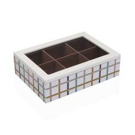 Boîte pour infusions Versa Peter Bois 17 x 7 x 24 cm de Versa, Stockage du thé et du café - Réf : S3413147, Prix : 9,22 €, Re...